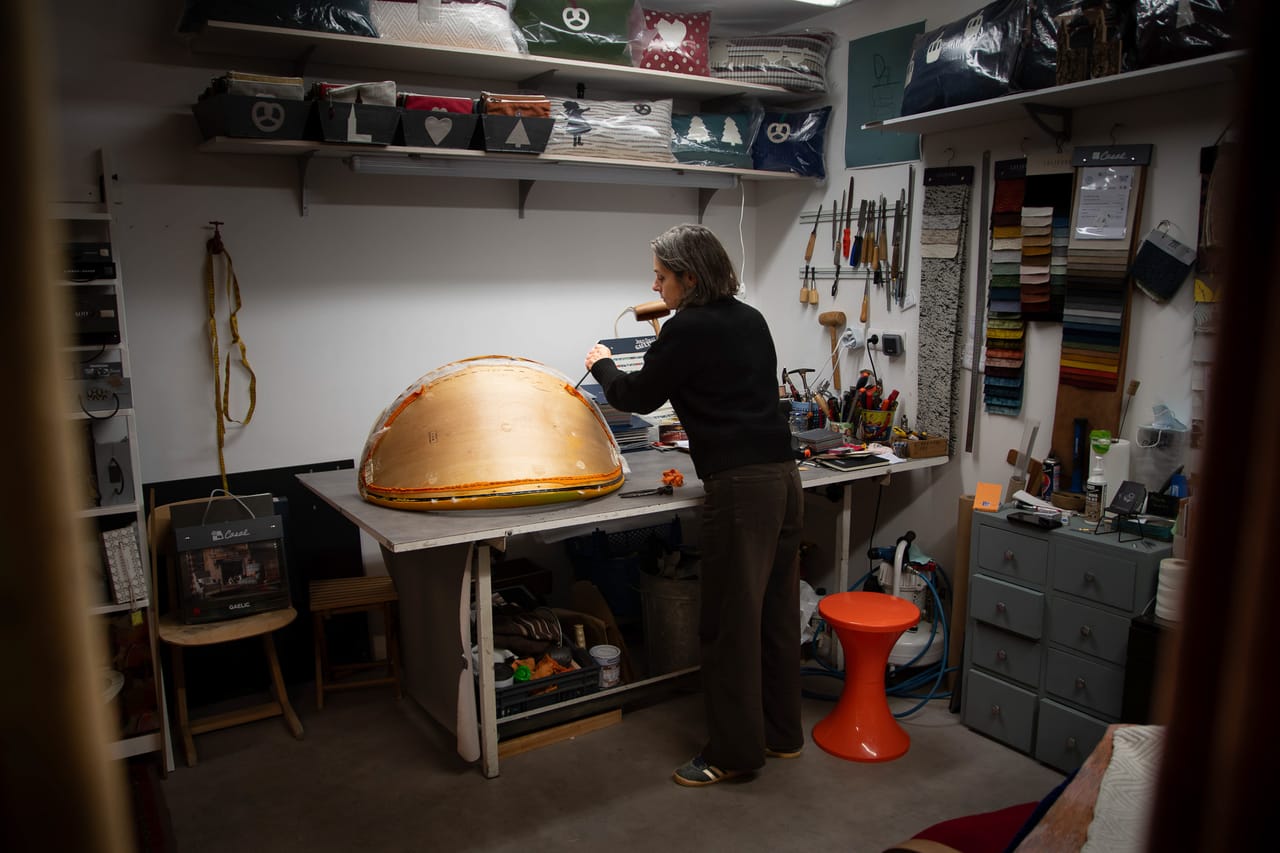 Tapissière mise en valeur