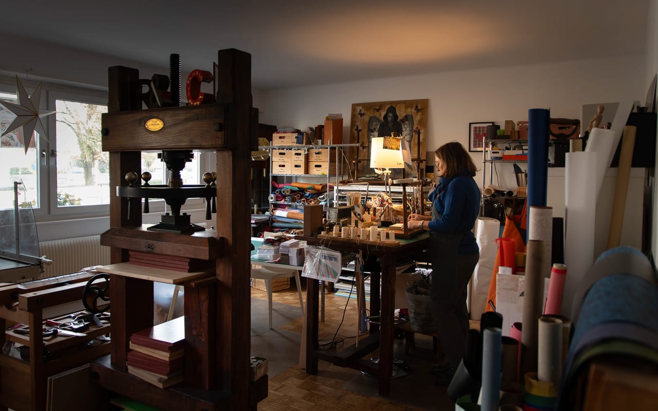 Reliures et créations, Anne Siegel