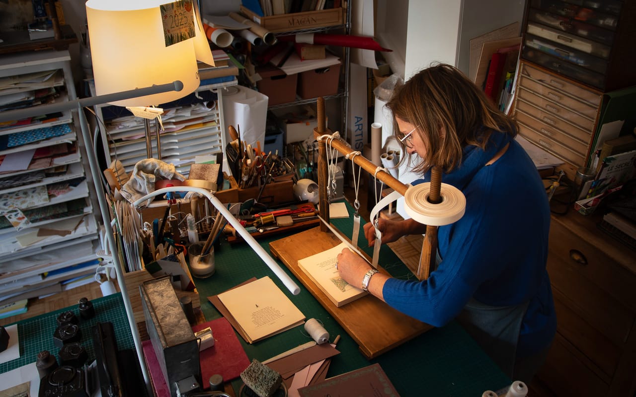 Reliures et créations, Anne Siegel